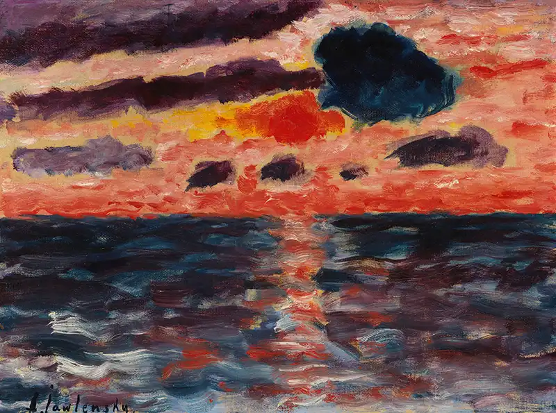 Sonnenuntergang, Borkum